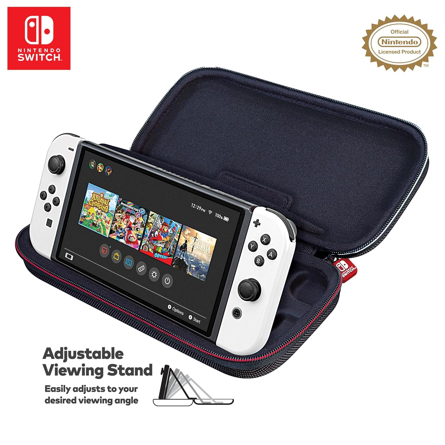 ESTUCHE PARA NINTENDO SWITCH GAME TRAVELER DELUXE NNS40 - 3