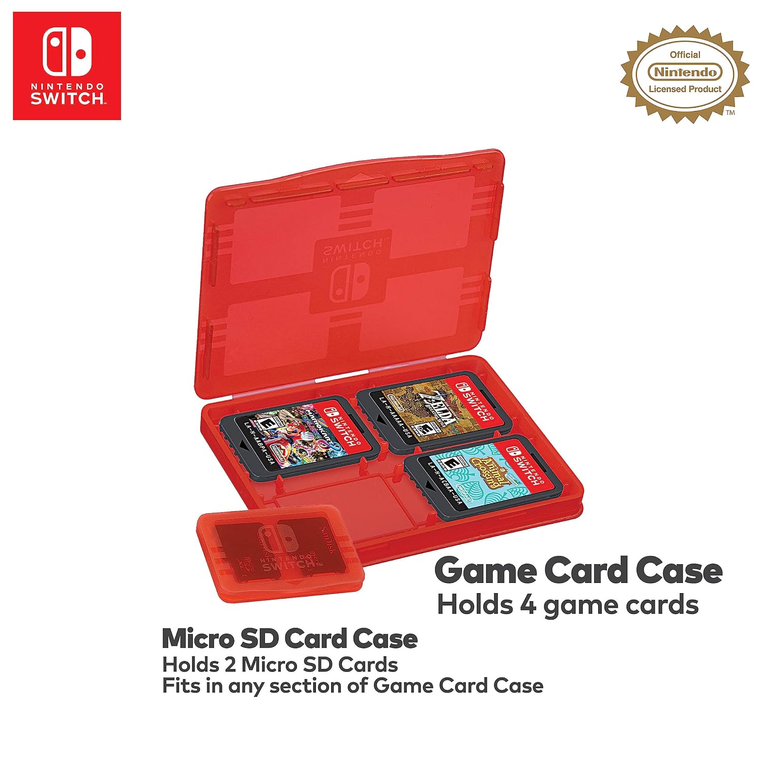 ESTUCHE GAME TRAVELER R.D.S. INDUSTRIES, INC DELUXE PARA NINTENDO SWITCH - 5