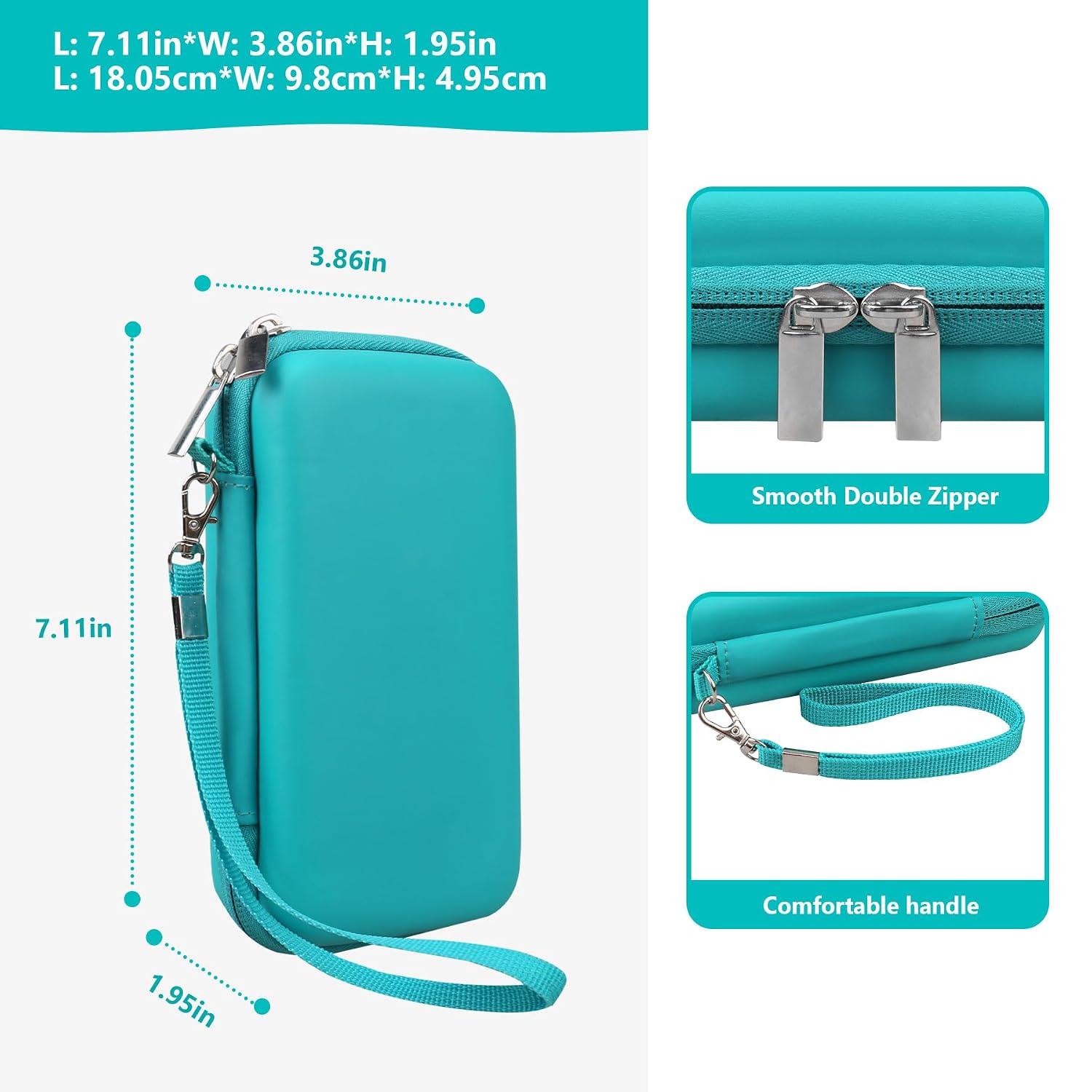 ESTUCHE RÍGIDO SUPMAY PARA NINTENDO DS LITE VERDE - 3