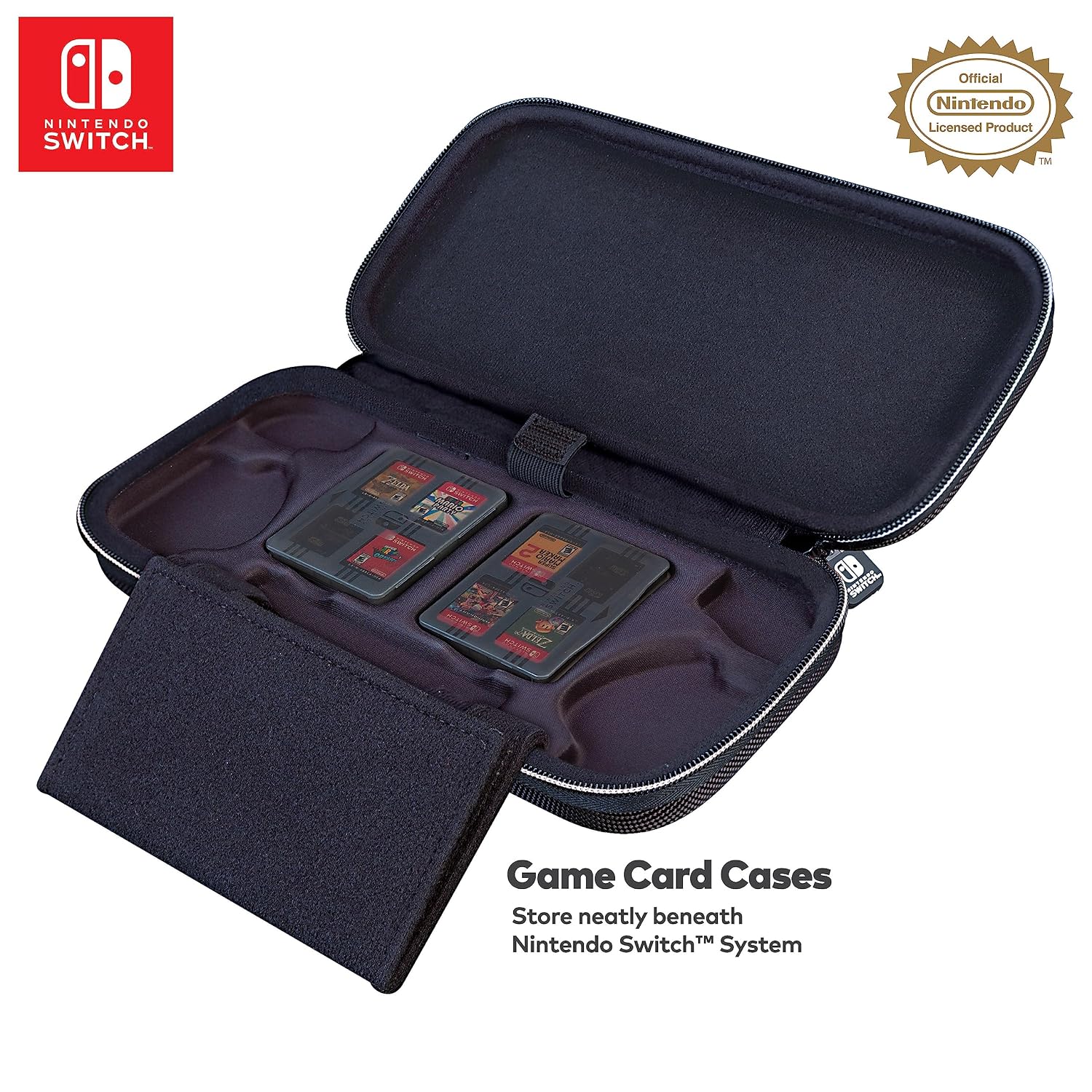 ESTUCHE PARA NINTENDO SWITCH GAME TRAVELER R.D.S. INDUSTRIES, INC DELUXE MORADO - 5