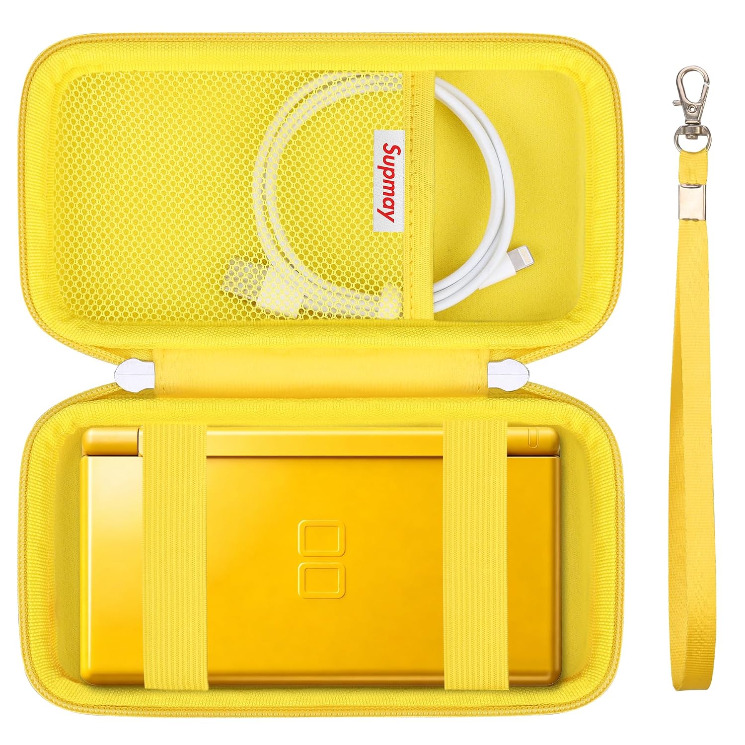 ESTUCHE RÍGIDO SUPMAY PARA NINTENDO DS LITE AMARILLO - 1