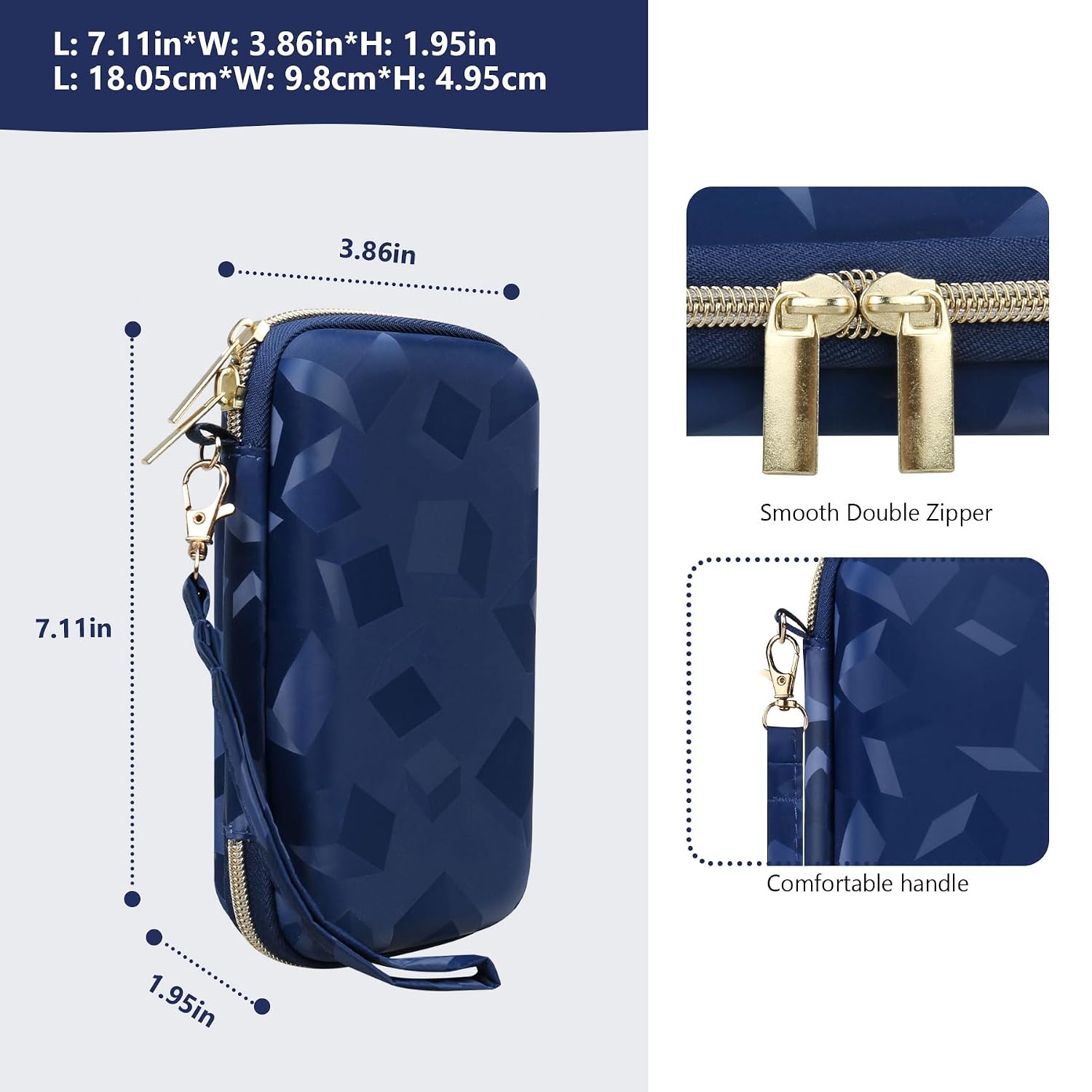 ESTUCHE RÍGIDO SUPMAY PARA NINTENDO DS LITE AZUL - 3