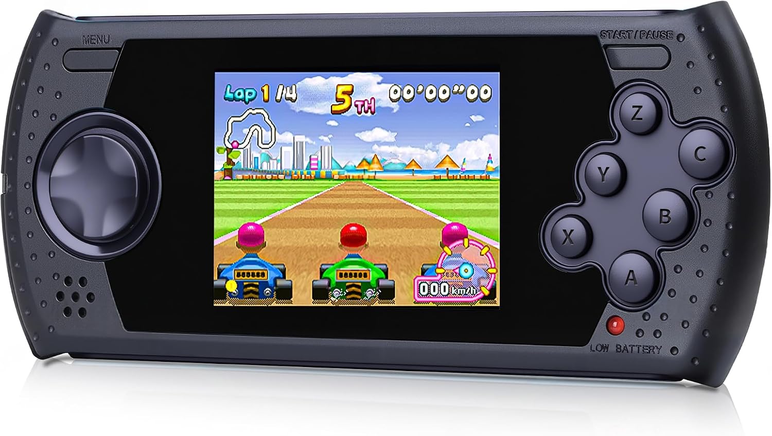 CONSOLA PORTÁTIL LUHYAUAN 16 BIT CON 230 JUEGOS RETRO HD 3 PULGADAS RECARGABLE PARA NIÑOS - 1