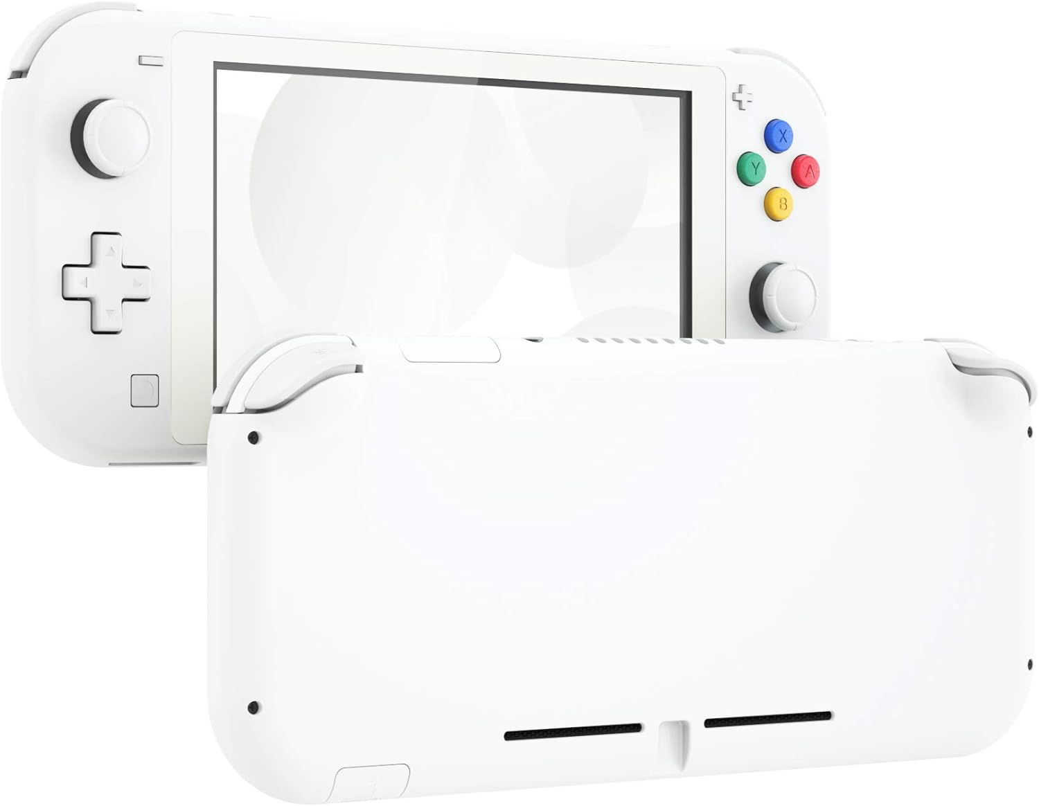 CARCASA DE REEMPLAZO PARA NINTENDO SWITCH LITE EXTREMERATE BLANCA CON PROTECTOR DE PANTALLA - 1