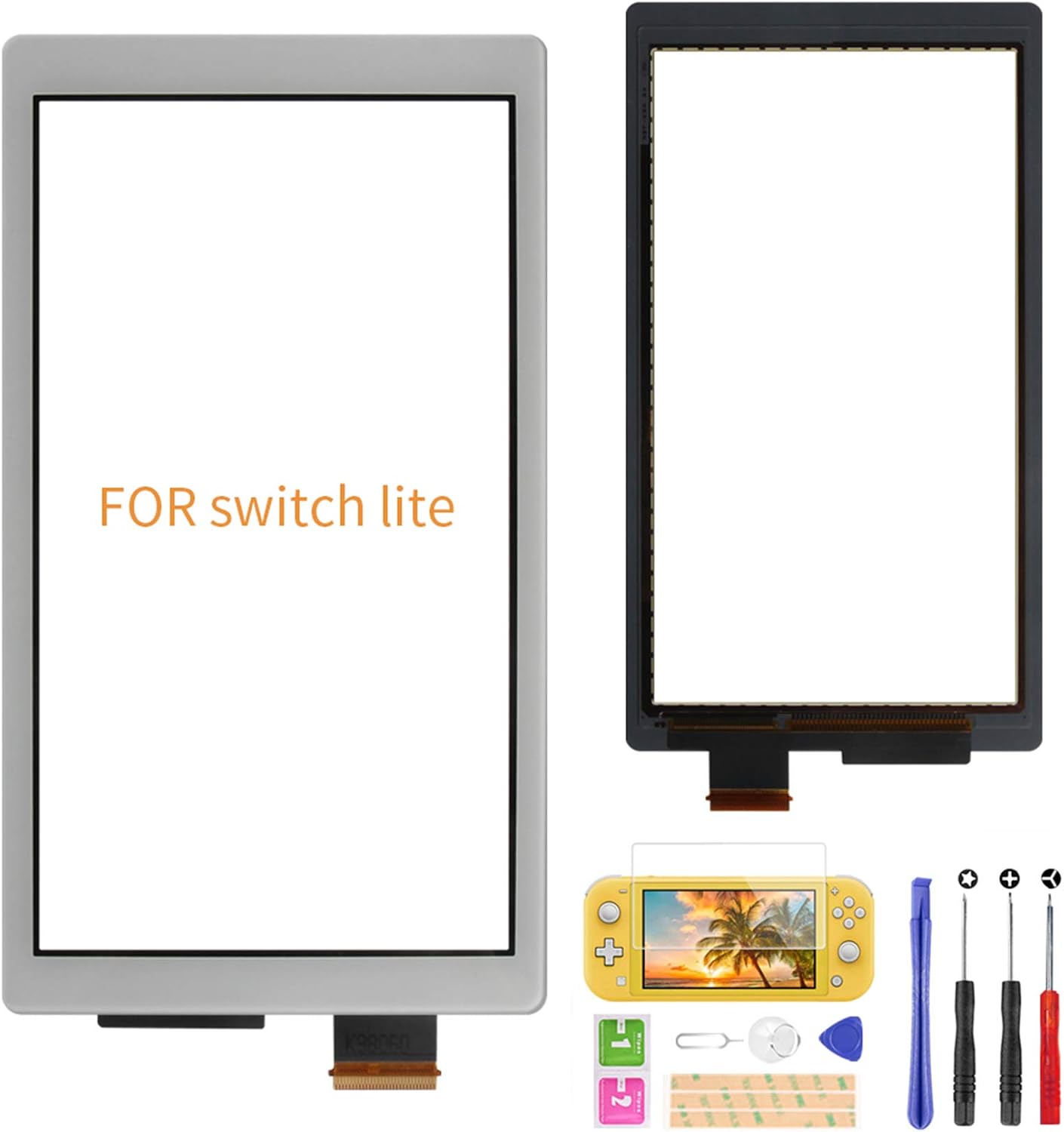 PANTALLA TÁCTIL A-MIND PARA NINTENDO SWITCH LITE GRIS - 1