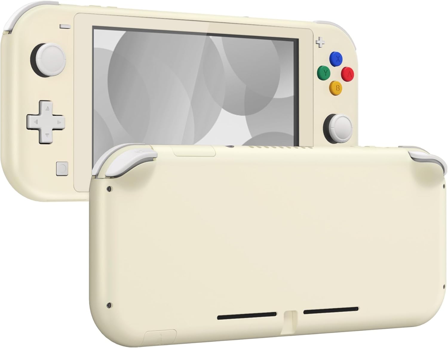 CARCASA DE REEMPLAZO EXTREMERATE ANTIQUE YELLOW PARA NINTENDO SWITCH LITE CON PROTECTOR DE PANTALLA - 1