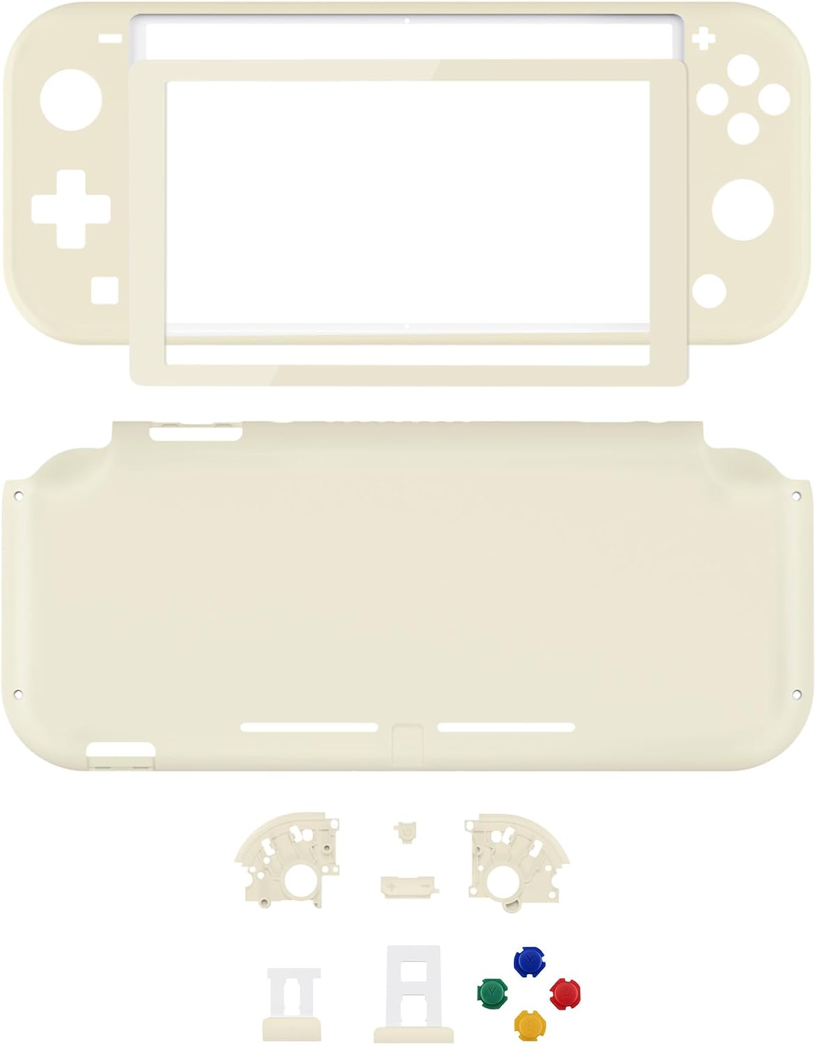 CARCASA DE REEMPLAZO EXTREMERATE ANTIQUE YELLOW PARA NINTENDO SWITCH LITE CON PROTECTOR DE PANTALLA - 2