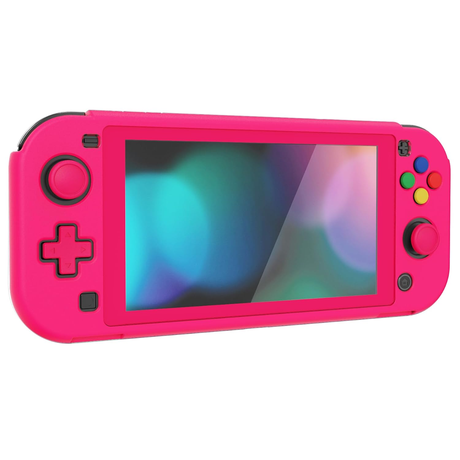 FUNDA PROTECTORA EXTREMERATE PLAYVITAL PARA NINTENDO SWITCH LITE ROSA BRILLANTE - 3