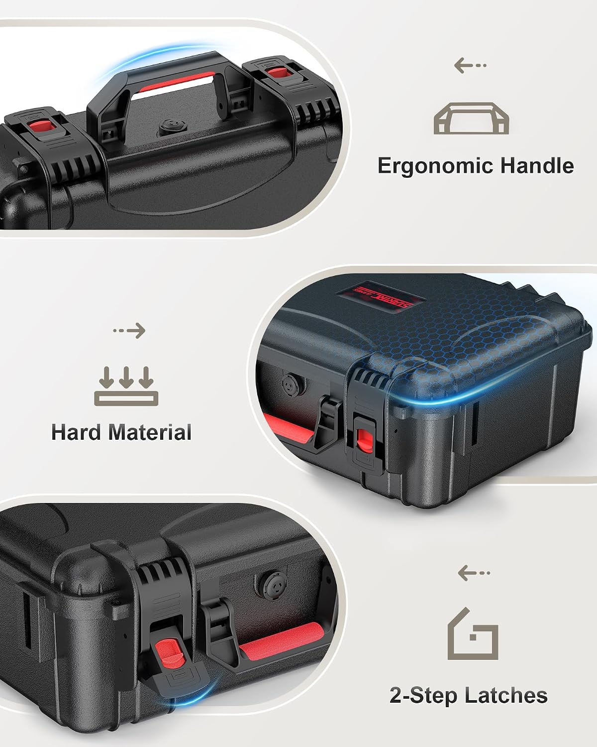 ESTUCHE RÍGIDO STARTRC GAMES PARA NINTENDO SWITCH 2 IMPERMEABLE - 5