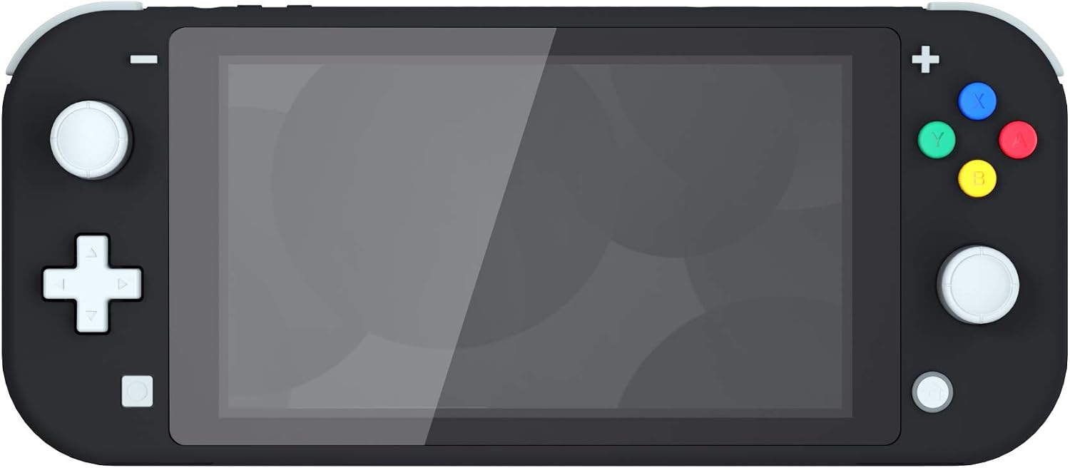 CARCASA DE REEMPLAZO SOFT TOUCH NEGRA PARA NINTENDO SWITCH LITE EXTREMERATE - 3