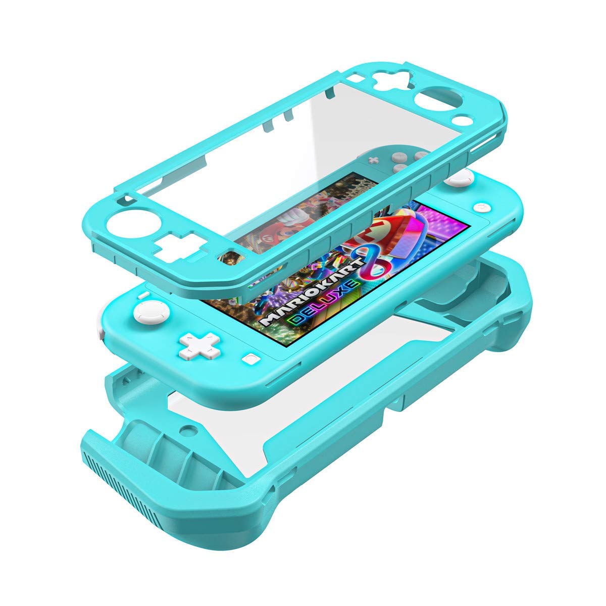 FUNDA PROTECTORA INOTOGG PARA NINTENDO SWITCH LITE TURQUESA - 4