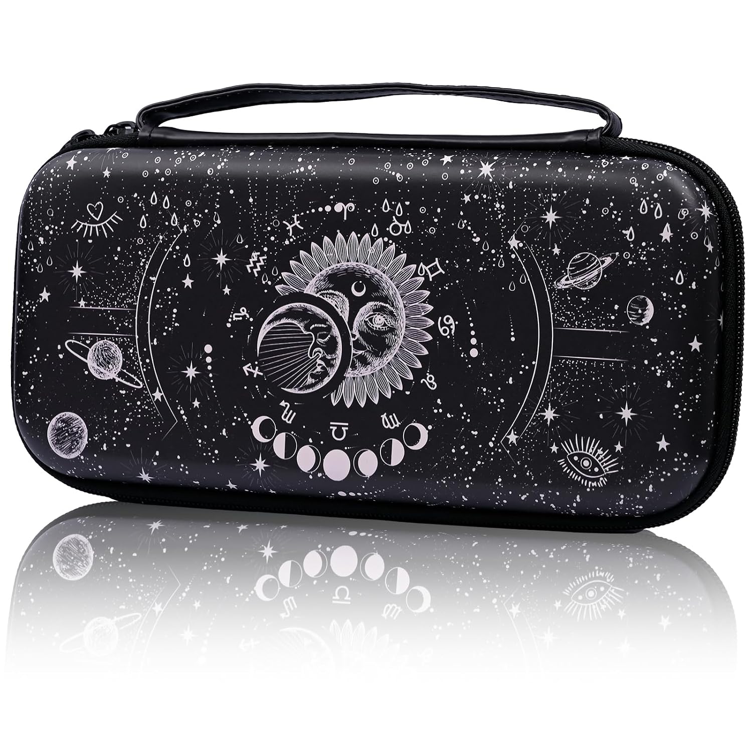 ESTUCHE WTALLASISEI CONSTELLATION MAGIC MOON SUN PARA NINTENDO SWITCH LITE Y SWITCH OLED - 1