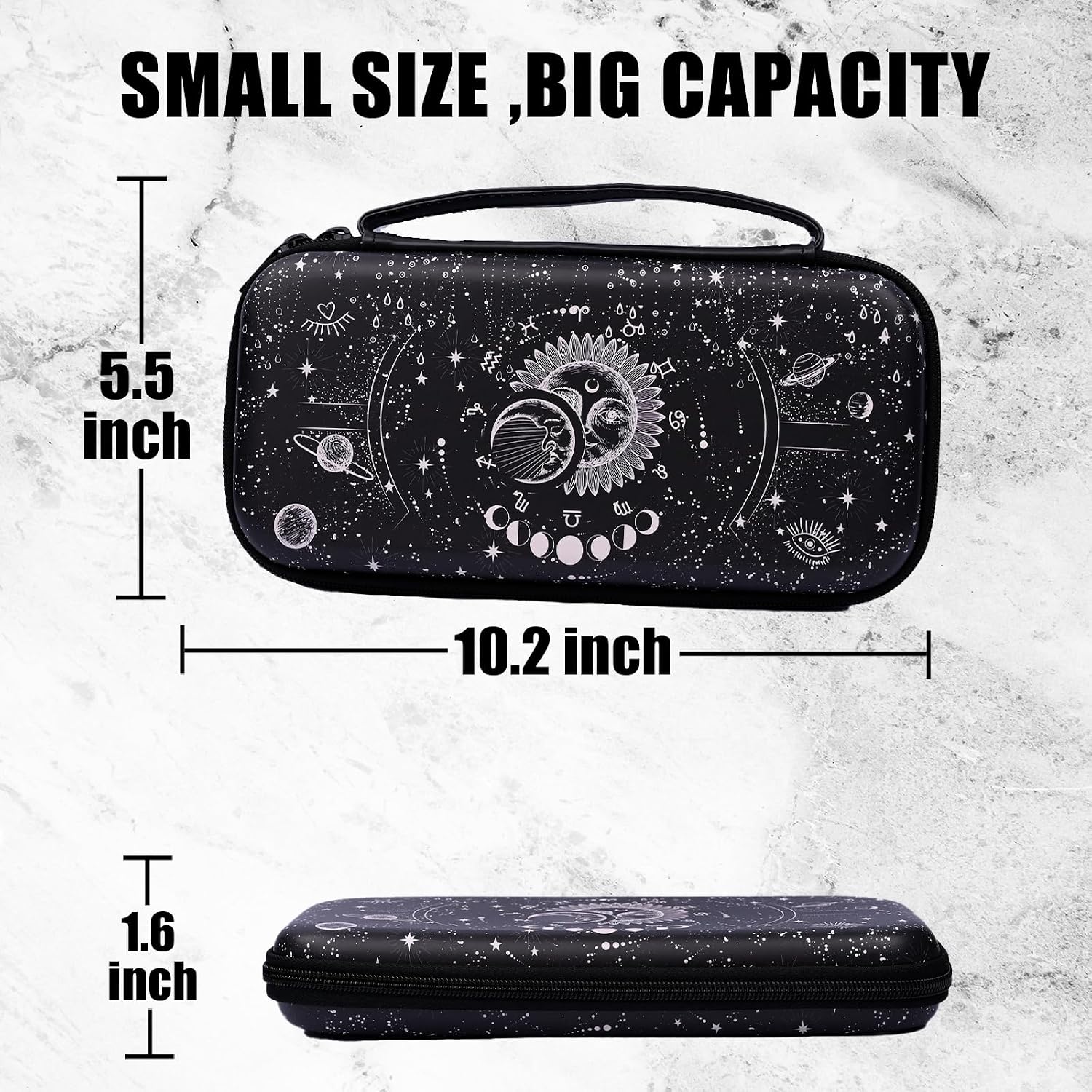 ESTUCHE WTALLASISEI CONSTELLATION MAGIC MOON SUN PARA NINTENDO SWITCH LITE Y SWITCH OLED - 5