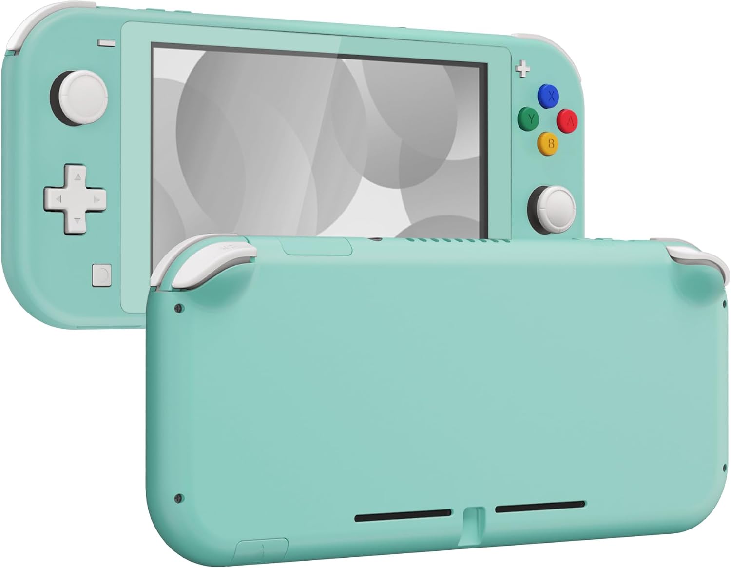 CARCASA DE REEMPLAZO PARA NINTENDO SWITCH LITE EXTREMERATE MISTY GREEN CON PROTECTOR DE PANTALLA - 1