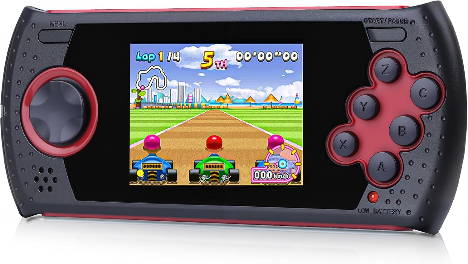CONSOLA PORTÁTIL LUHYAUAN 16 BIT CON 230 JUEGOS CLÁSICOS HD 3 PULGADAS RECARGABLE PARA NIÑOS - 1