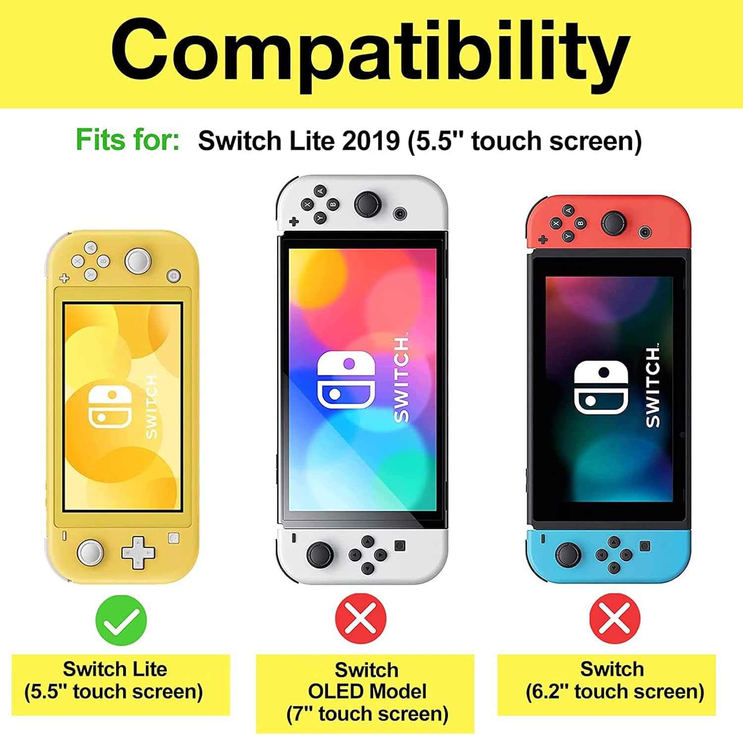 FUNDA CON TAPA PROCASE PARA SWITCH LITE CON 2 PROTECTORES DE PANTALLA, GRIS - 2