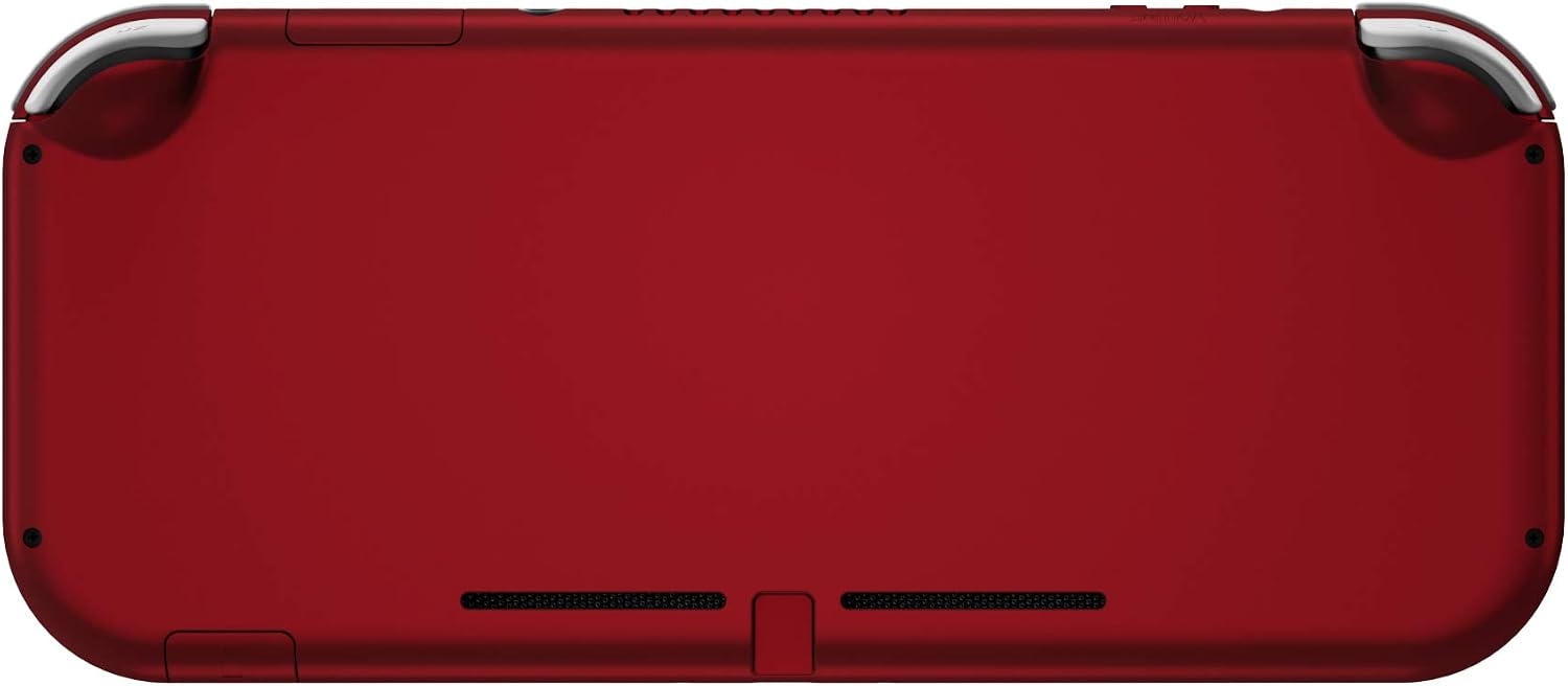 CARCASA DE REEMPLAZO EXTREMERATE SOFT TOUCH SCARLET RED PARA NINTENDO SWITCH LITE CON PROTECTOR DE PANTALLA - 4
