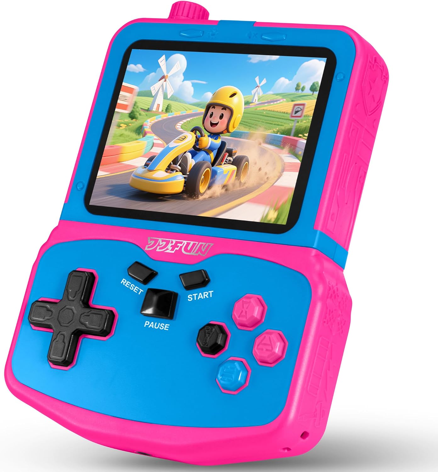 CONSOLA PORTÁTIL SNONBROS QS8 220 JUEGOS RETRO PANTALLA 3.5'' ROSA - 1