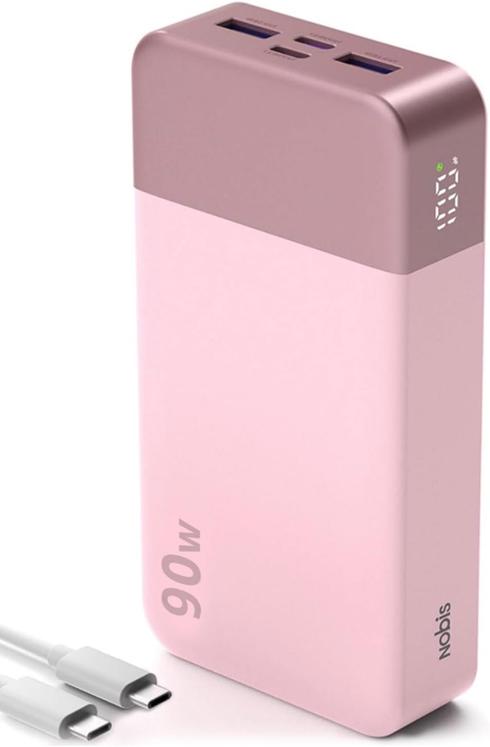 BATERÍA EXTERNA NOBIS 20000MAH 90W PORTÁTIL PARA LAPTOP - 1