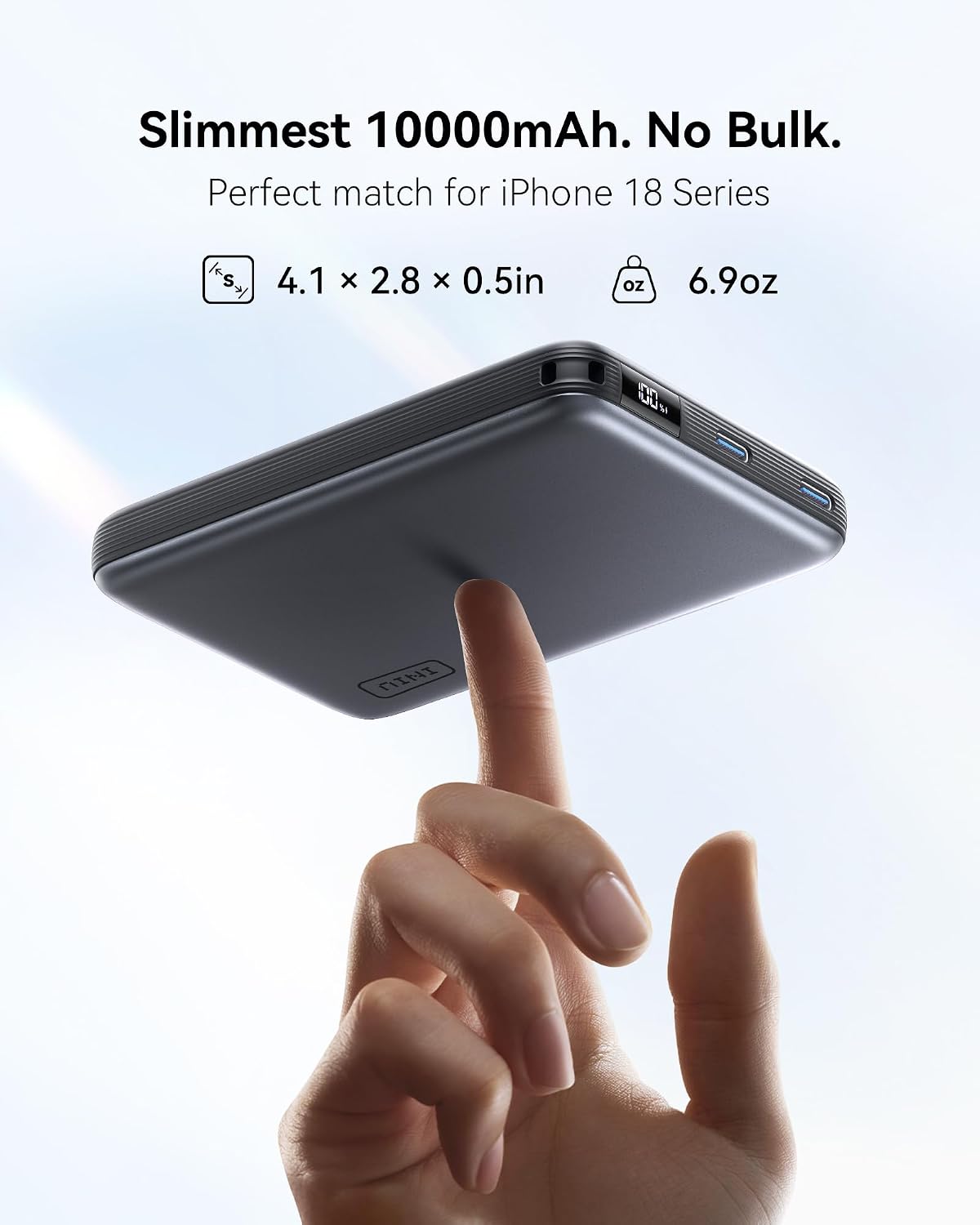 BATERÍA EXTERNA INIU MAGNETIC SLIMMEST 10000MAH QI2 25W - 2