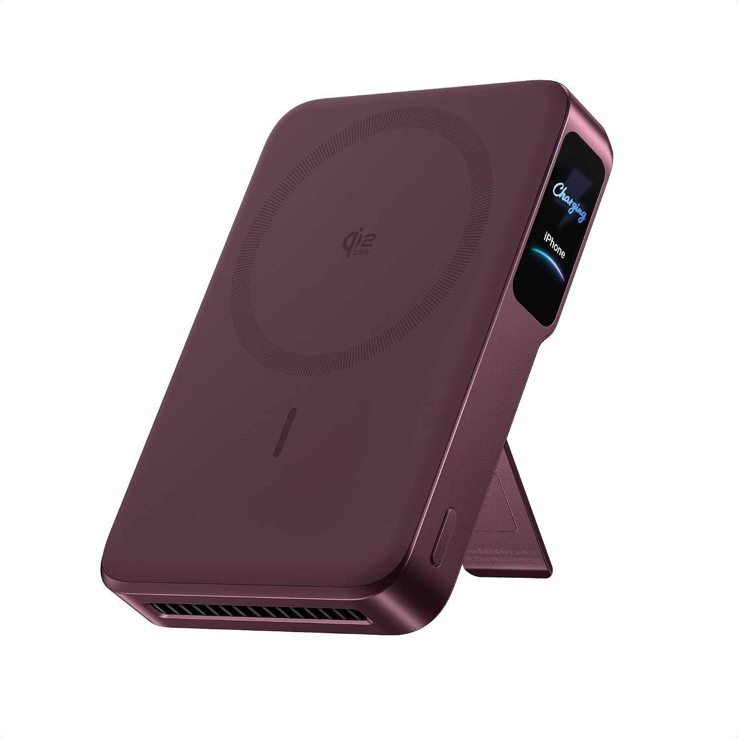 BATERÍA EXTERNA ANKER MAGGO 2 PRO 10,000MAH CARGA INALÁMBRICA MAGNÉTICA 25W - 1