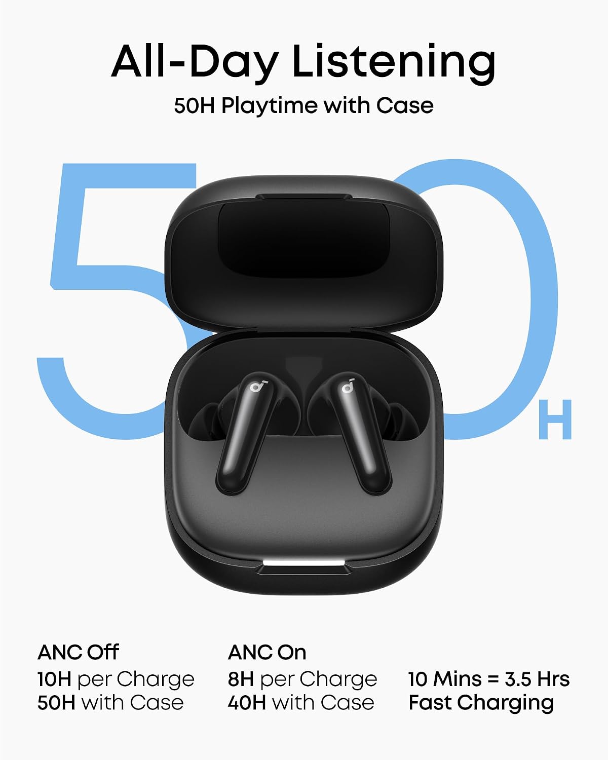 AUDÍFONOS SOUNDCORE P31I BY ANKER CON ADAPTIVE ANC Y TRADUCCIÓN EN TIEMPO REAL - 5