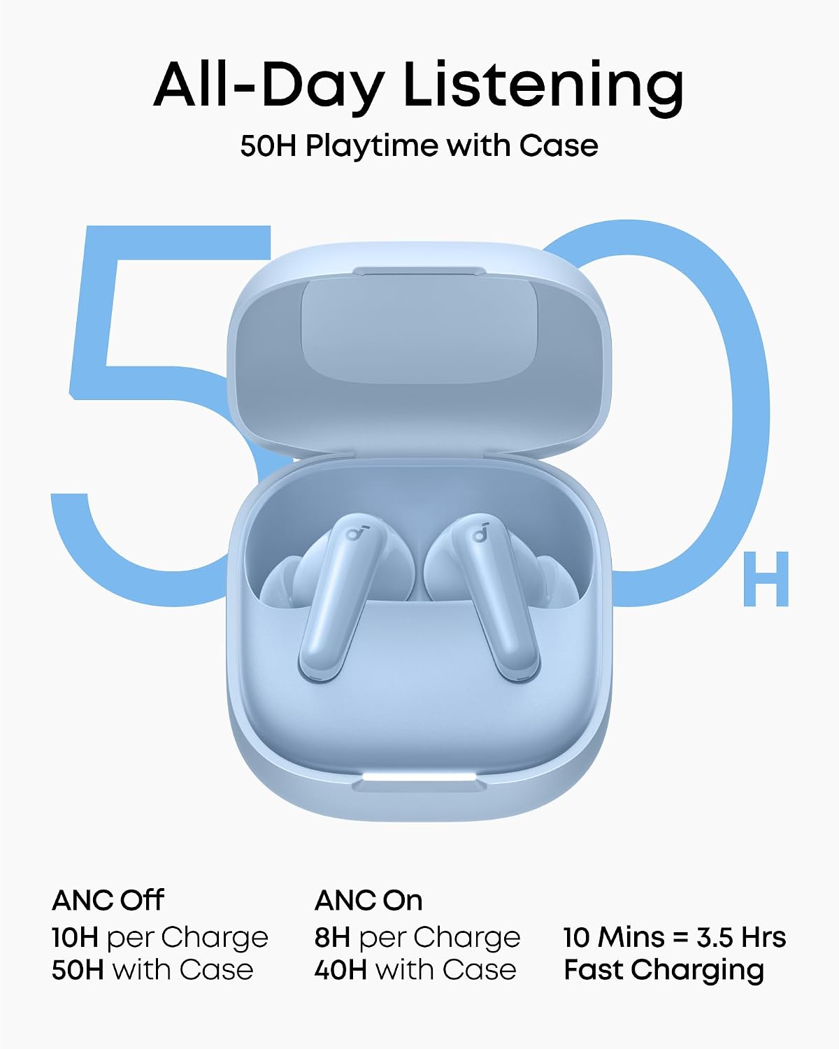 AUDÍFONOS SOUNDCORE P31I BY ANKER CON TRADUCCIÓN EN TIEMPO REAL Y ANC ADAPTATIVO - 5