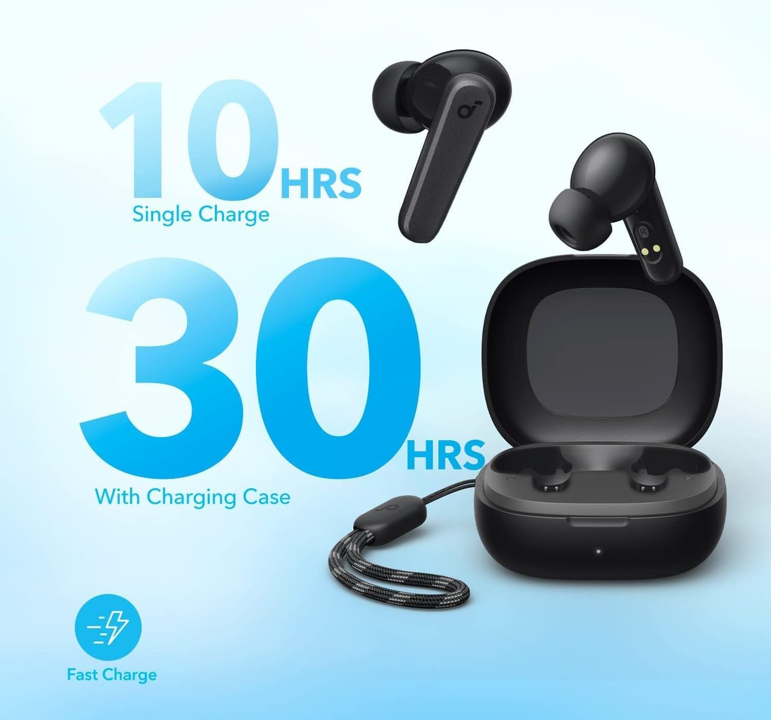AUDÍFONOS TRUE WIRELESS SOUNDCORE P20I CON BASS POTENTE Y 30H DE REPRODUCCIÓN - 4