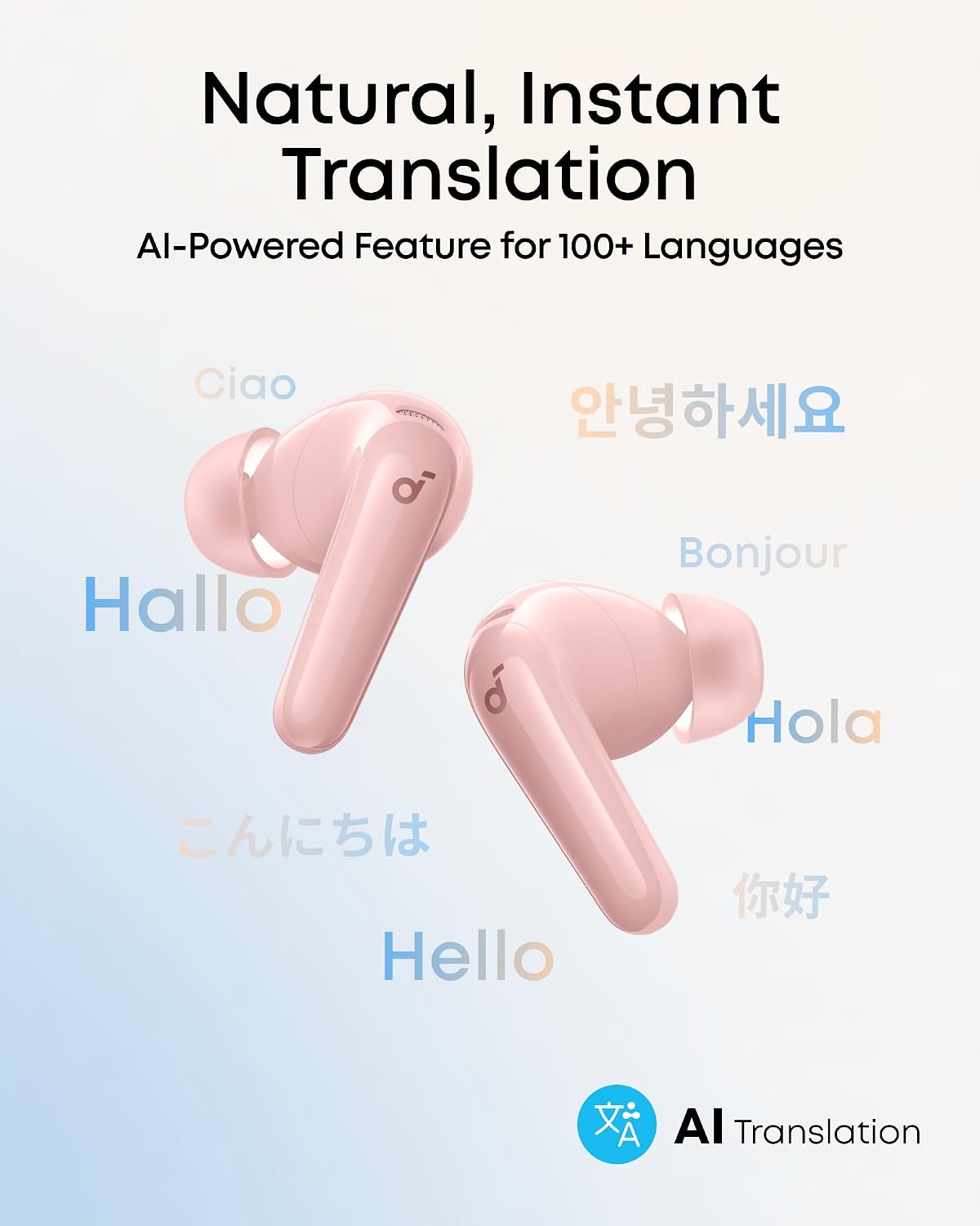 AUDÍFONOS SOUNDCORE P31I BY ANKER TRUE WIRELESS CON ADAPTIVE ANC Y TRADUCCIÓN EN TIEMPO REAL - 4