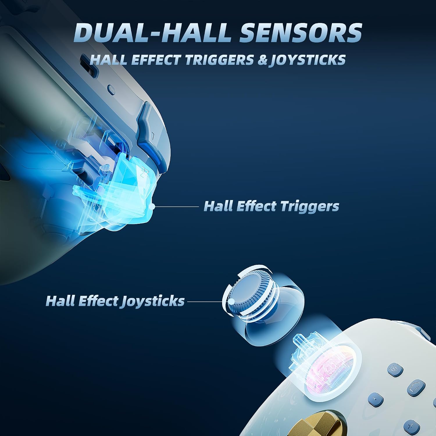 MANDO INALÁMBRICO MYTRIX SWITCH PRO CON BASE DE CARGA BLUETOOTH PARA NINTENDO SWITCH/LITE/OLED AQUA BLUE - 2