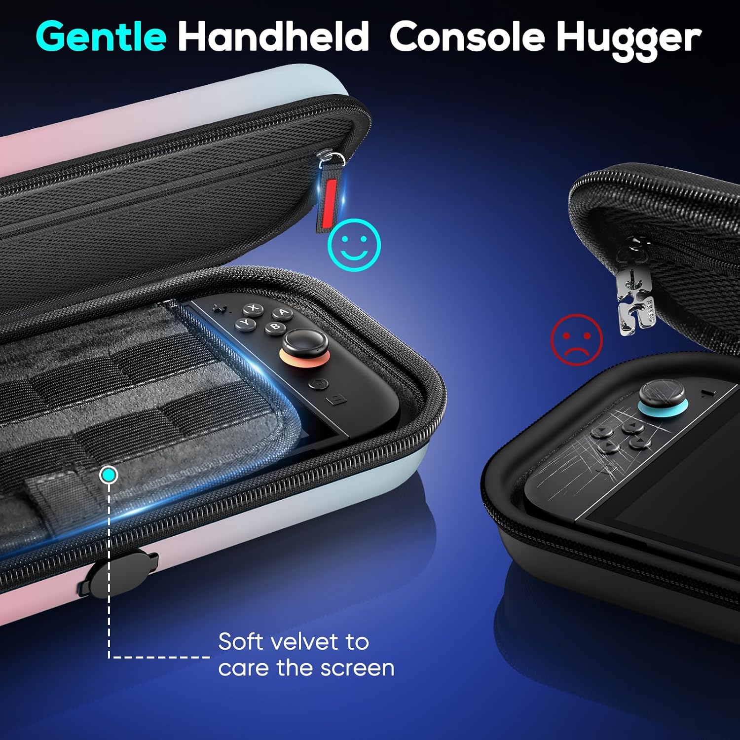ESTUCHE AUARTE CHARGE INSIDE PARA NINTENDO SWITCH 2 (2025) Y SWITCH OLED - 5