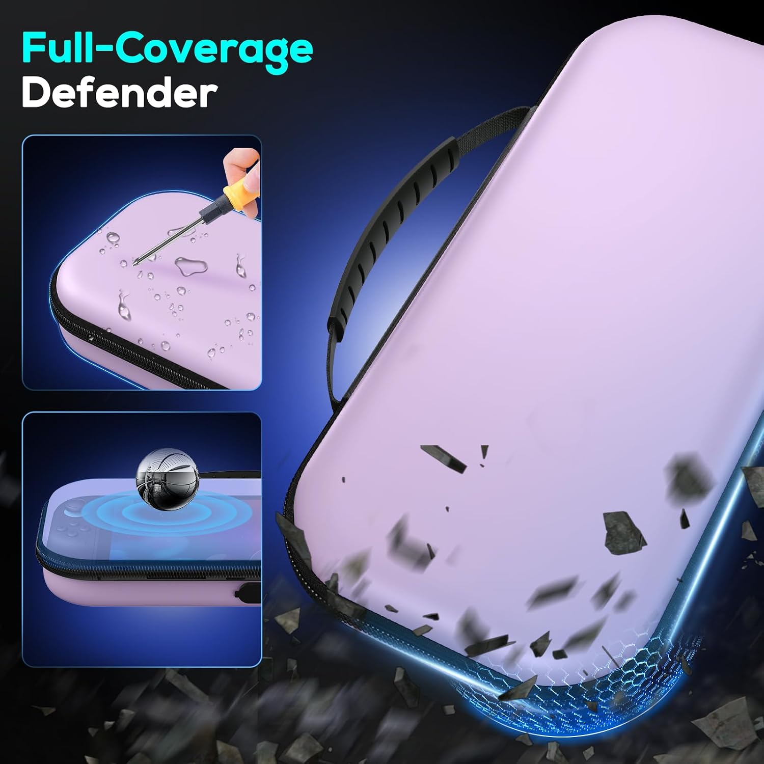 ESTUCHE AUARTE CHARGE INSIDE PARA CONSOLA SWITCH 2 (2025) Y OLED - 2