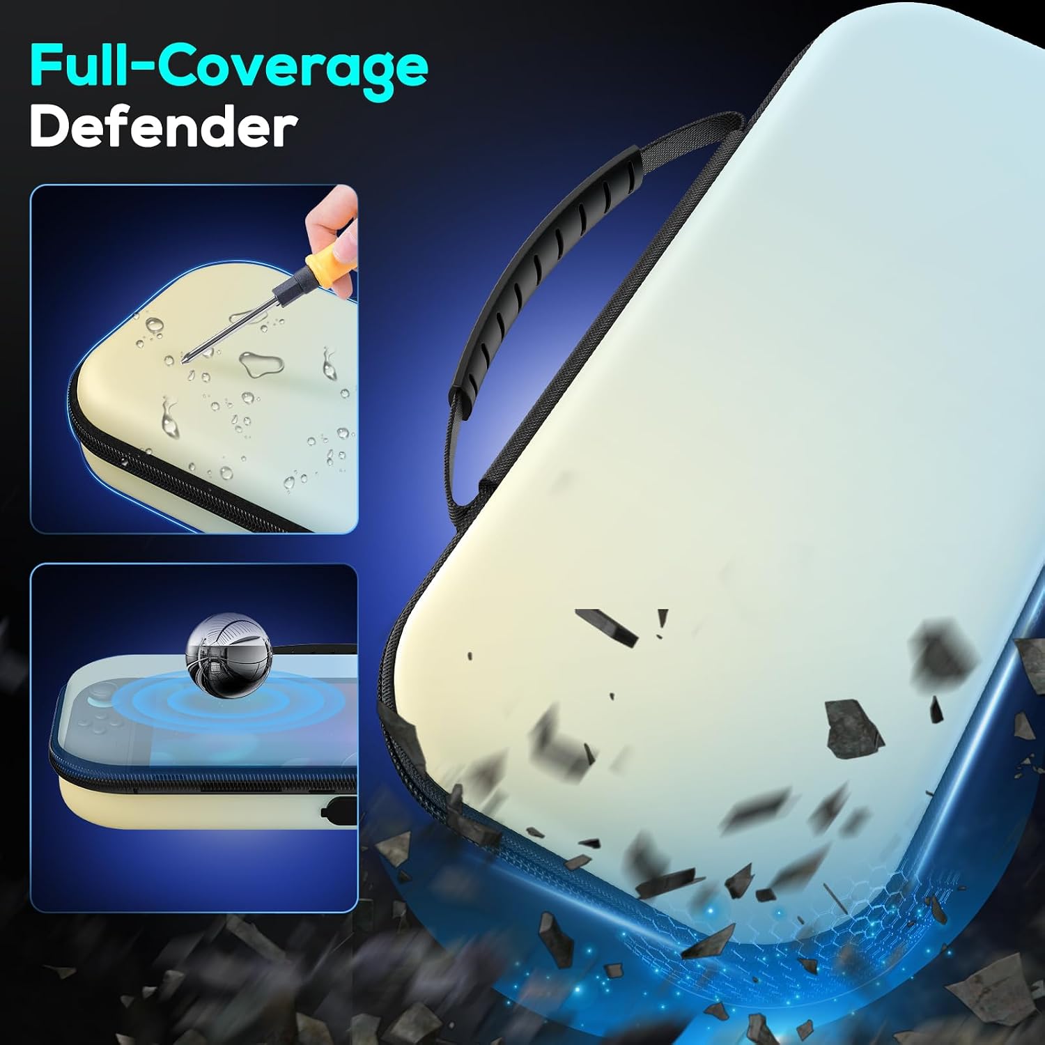 ESTUCHE AUARTE CHARGE INSIDE PARA CONSOLA SWITCH 2 2025 Y SWITCH OLED - 2