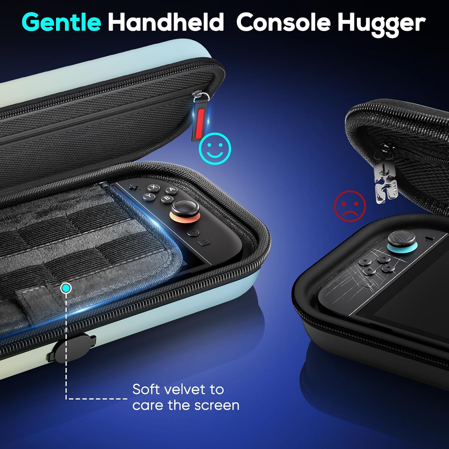 ESTUCHE AUARTE CHARGE INSIDE PARA CONSOLA SWITCH 2 2025 Y SWITCH OLED - 4