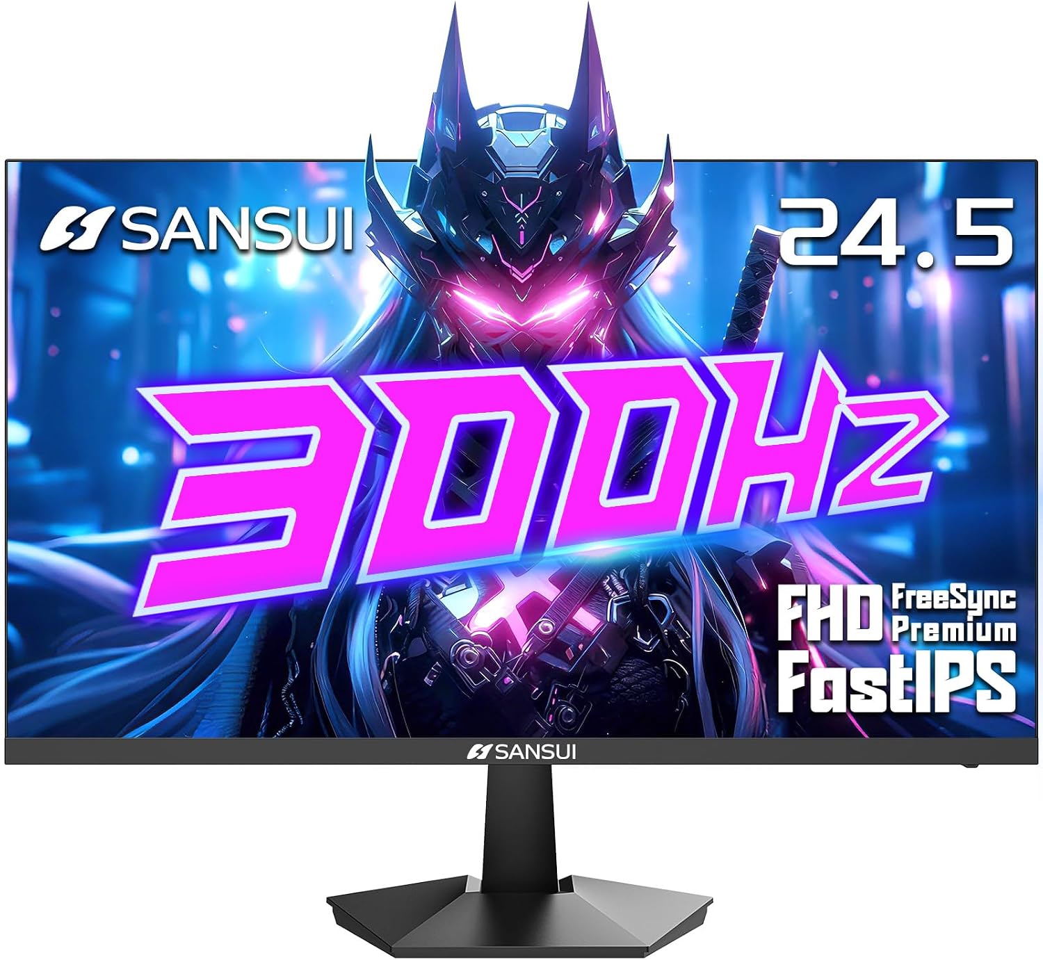 MONITOR PARA GAMING SANSUI 24.5 PULGADAS 300HZ FHD 1080P - 1