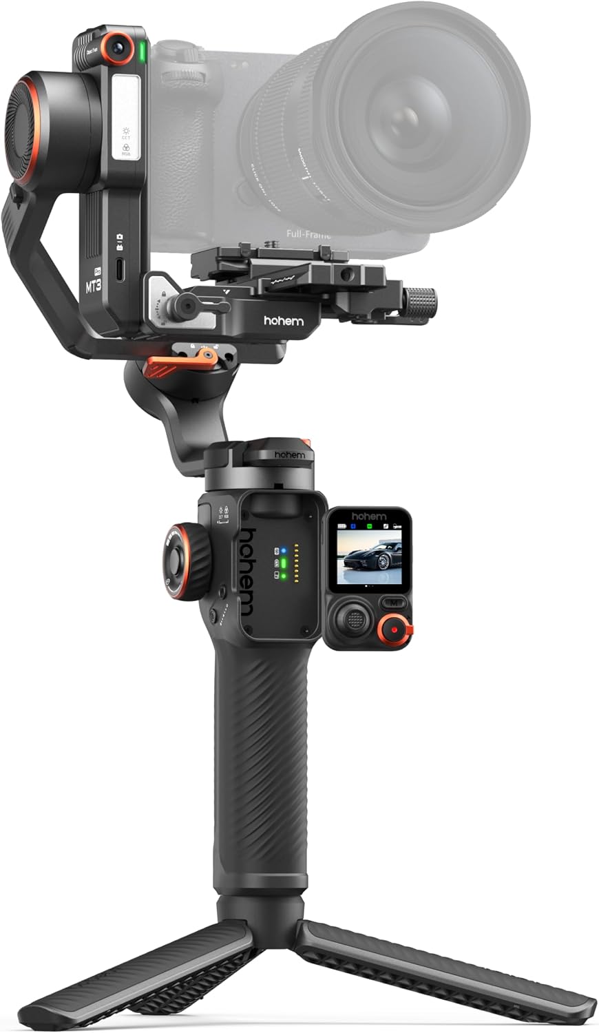 ESTABILIZADOR PARA CÁMARA HOHEM ISTEADY MT3 PRO 3 EJES CON CONTROL TÁCTIL Y LUZ RGB - 1