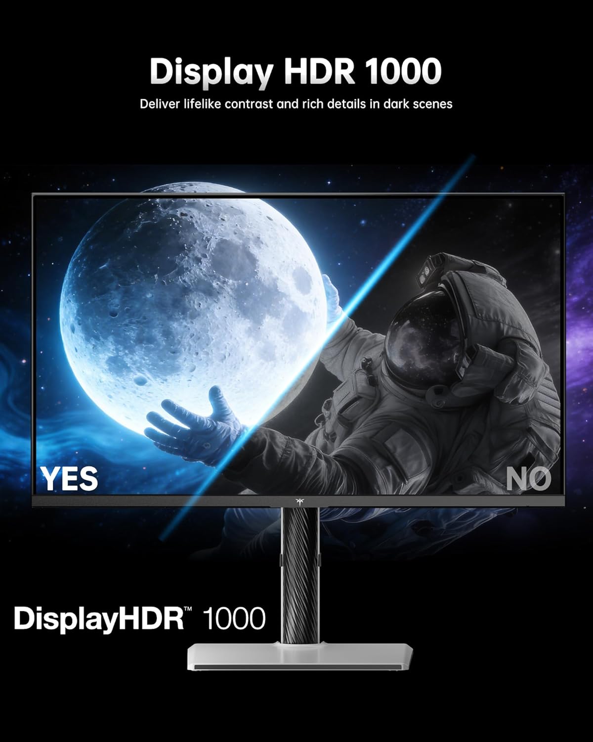 MONITOR PARA GAMING KTC M27T6S 27 PULGADAS MINI LED 1440P 210HZ HDR 1000 - 5