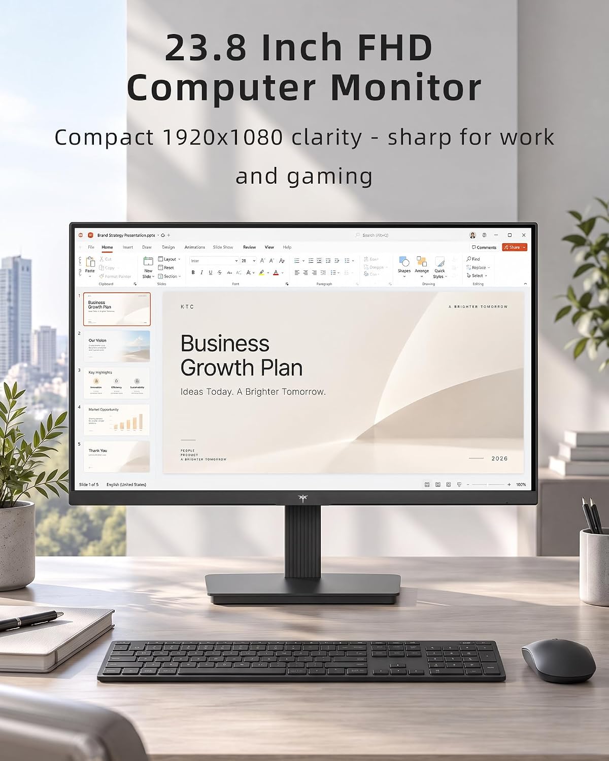 MONITOR DE COMPUTADORA KTC 24 PULGADAS 144HZ FHD IPS H24B9S-2 - 2