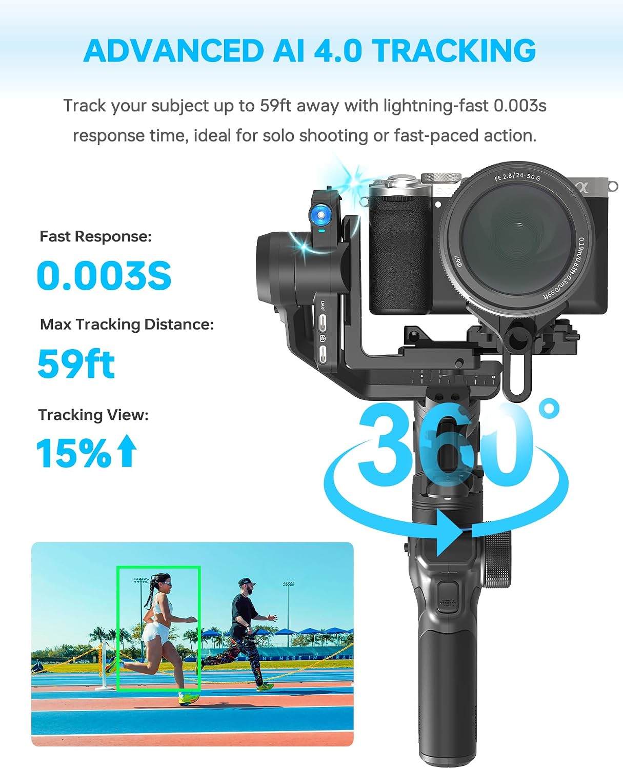 ESTABILIZADOR PARA CÁMARA FEIYU SCORP MINI 3 PRO KIT - 5