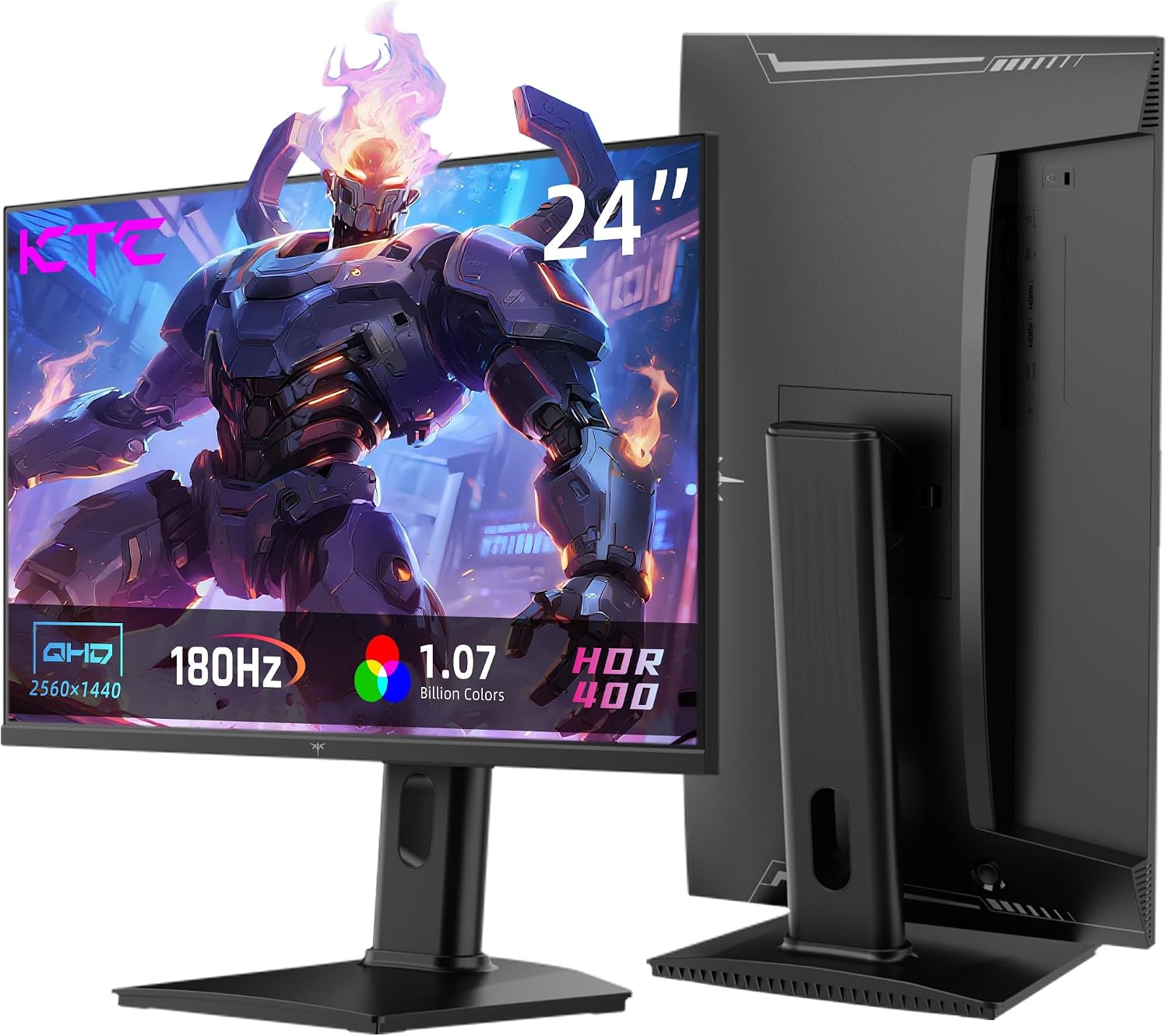 MONITOR GAMING KTC H24T7 24 PULGADAS QHD 180HZ FAST IPS - 1