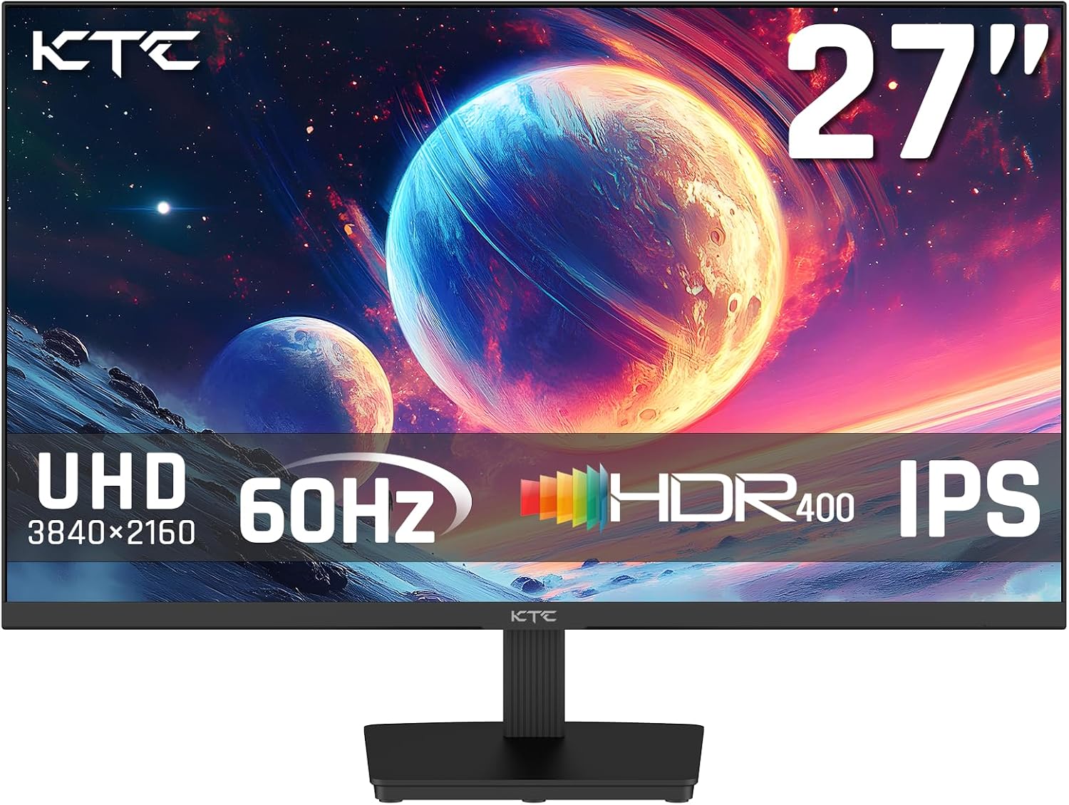MONITOR KTC 27 PULGADAS 4K UHD IPS 60HZ HDR400 FREESYNC GSYNC - 1
