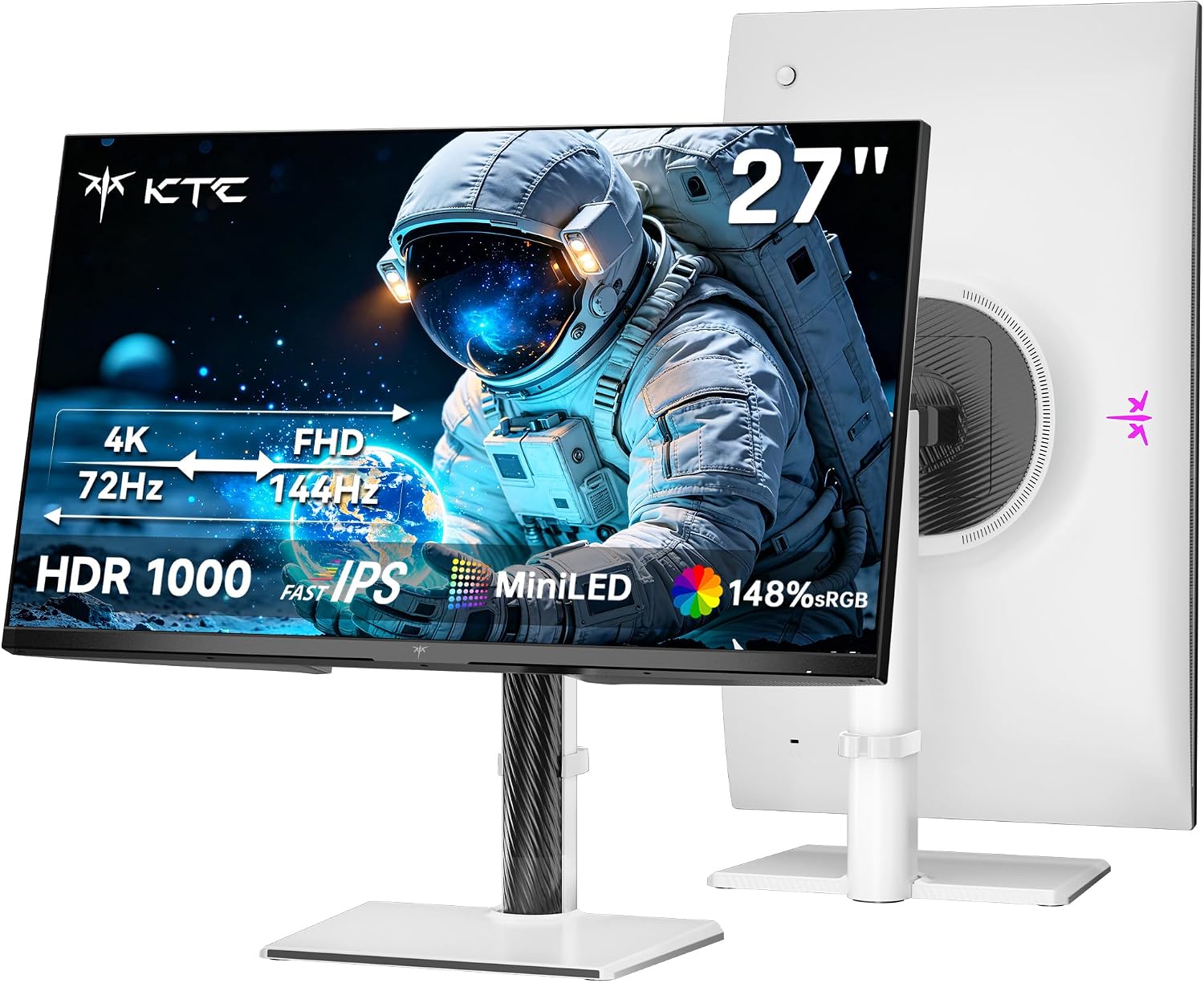 MONITOR KTC GAMING 27 PULGADAS 4K MINI-LED DUAL MODE M27U6 - 1
