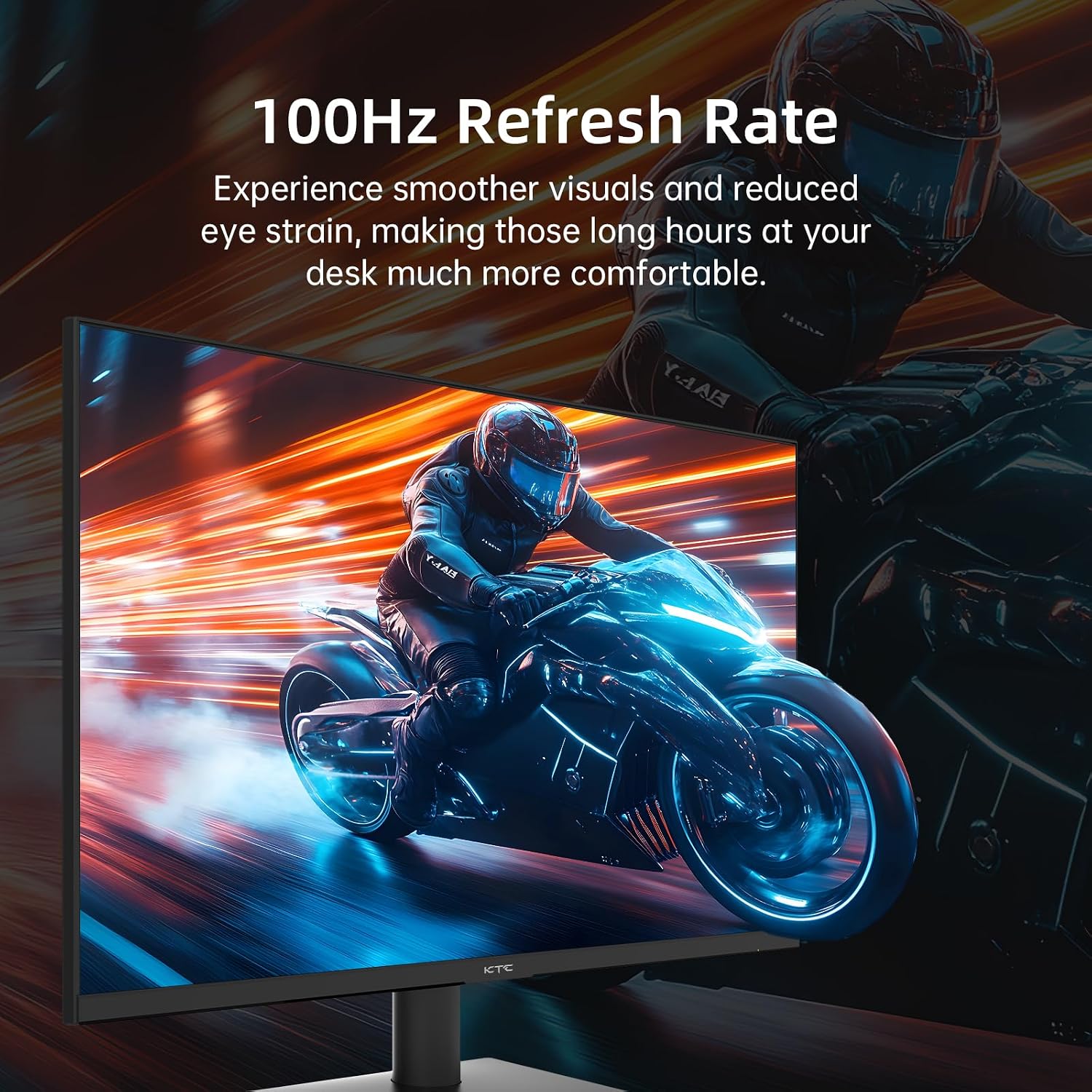 MONITOR KTC 24 PULGADAS H24V27 FHD 1080P 100HZ 4000:1 - 2