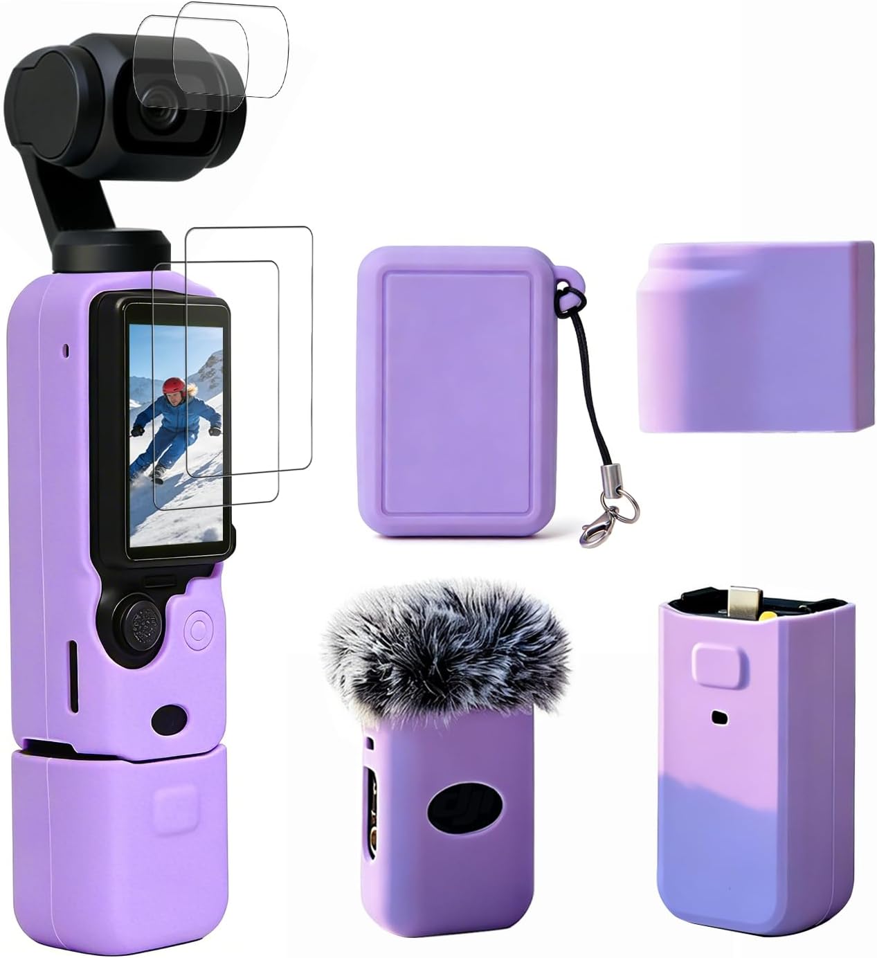 CARCASA PARA CÁMARA DJI OSMO POCKET 3 / XTRA MUSE LILAC - 1