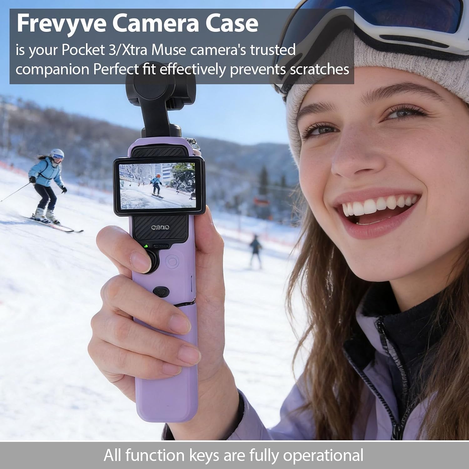 CARCASA PARA CÁMARA DJI OSMO POCKET 3 / XTRA MUSE LILAC - 2