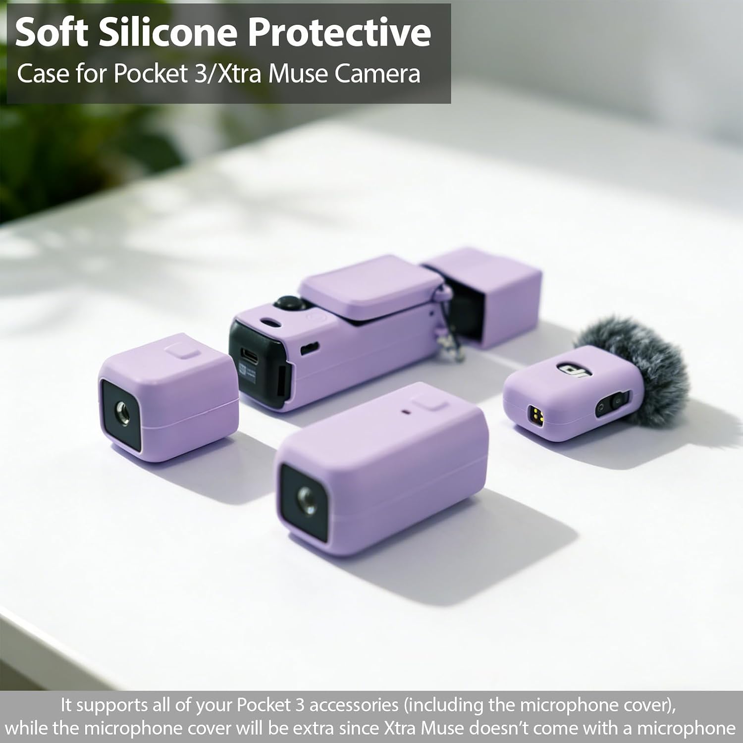 CARCASA PARA CÁMARA DJI OSMO POCKET 3 / XTRA MUSE LILAC - 5