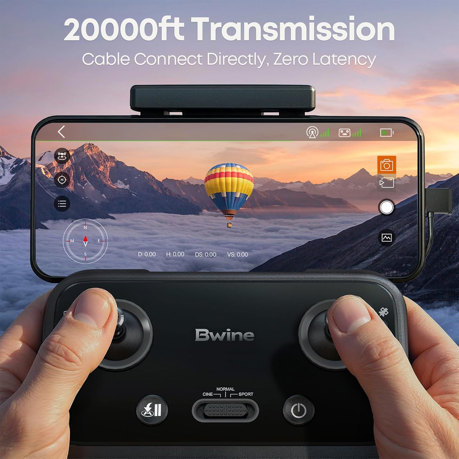 DRONE BWINE F7MINI 4K CON CÁMARA 8K Y GIMBAL 3 EJES - 3