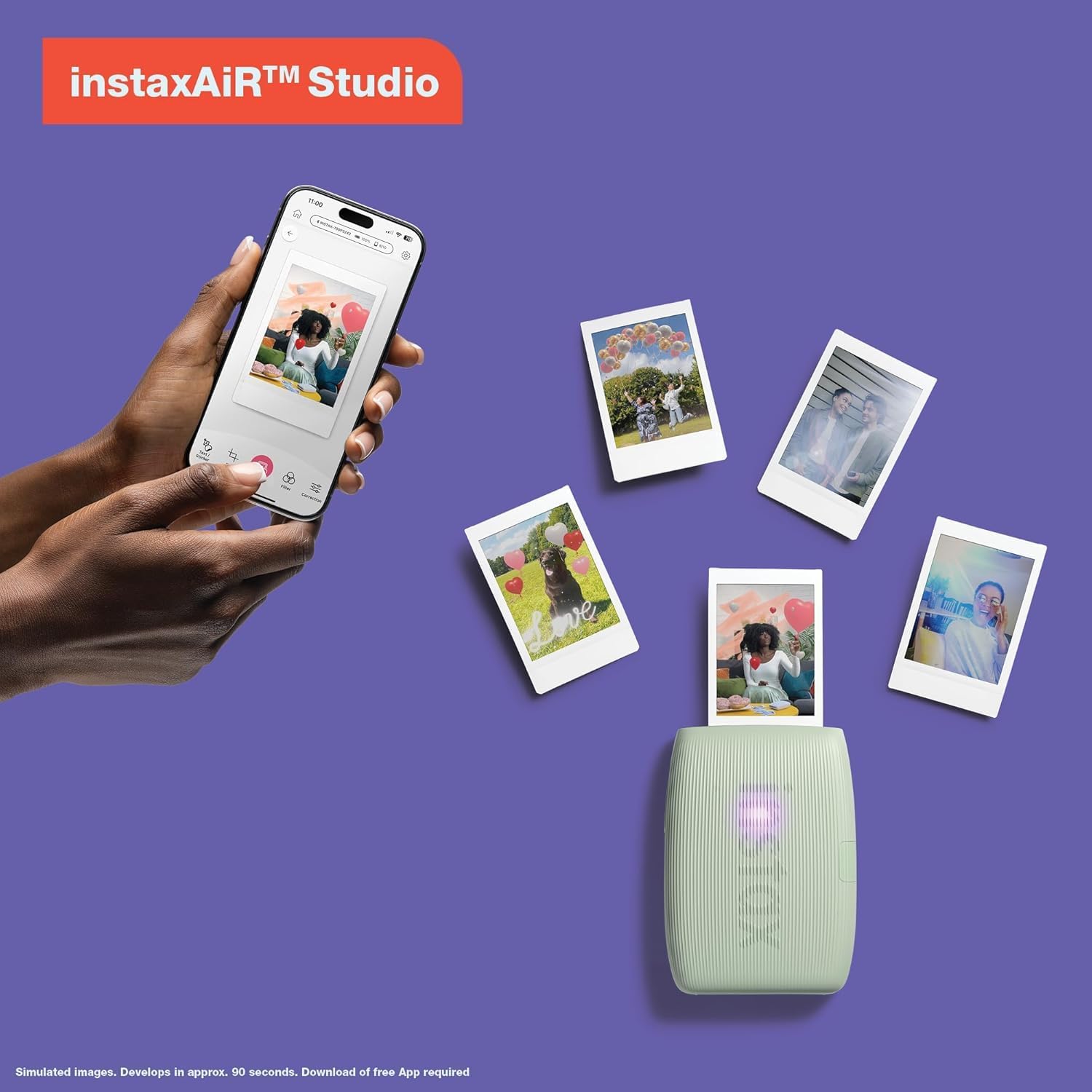 IMPRESORA FUJIFILM INSTAX MINI LINK 3 ROSA + PACK FUJI FILM 20 HOJAS + ACCESORIOS - 5
