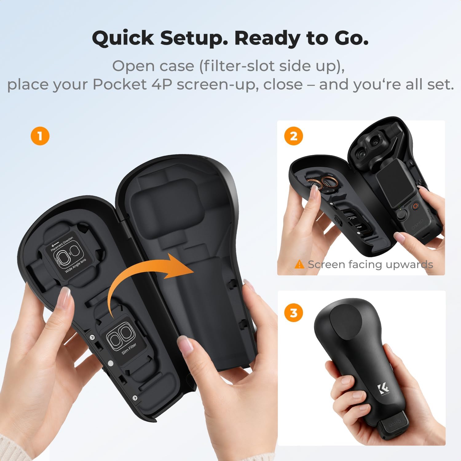CARCASA PROTECTORA KYF CONCEPT COMPATIBLE CON DJI OSMO POCKET 4P - 4