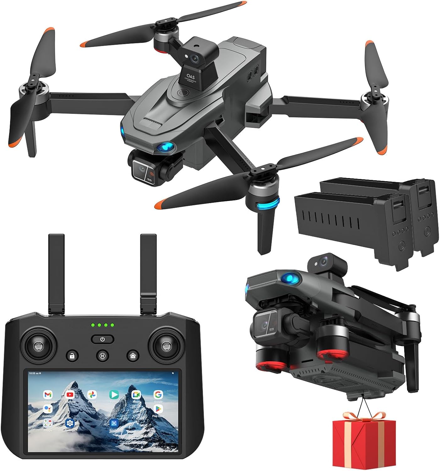 DRONE PROFESIONAL CON CÁMARA 4K BINGCHAT TABLET REMOTE PARA ADULTOS - 1